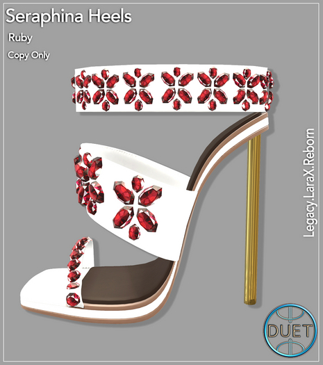 Duet Seraphina Heels Ruby