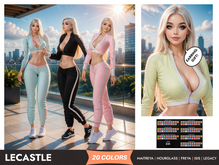 [LECASTLE] Tilde Pants & Jacket Sports Set 5521