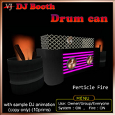 DJ Booth Drum can