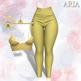 Yellow Elvy Pants Outfit LARAX