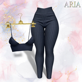 Navy Elvy Pants Outfit LARAX