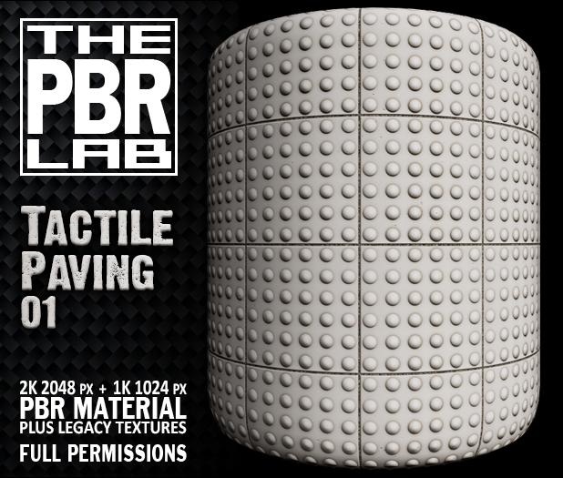 The PBR Lab - Tactile paving 01