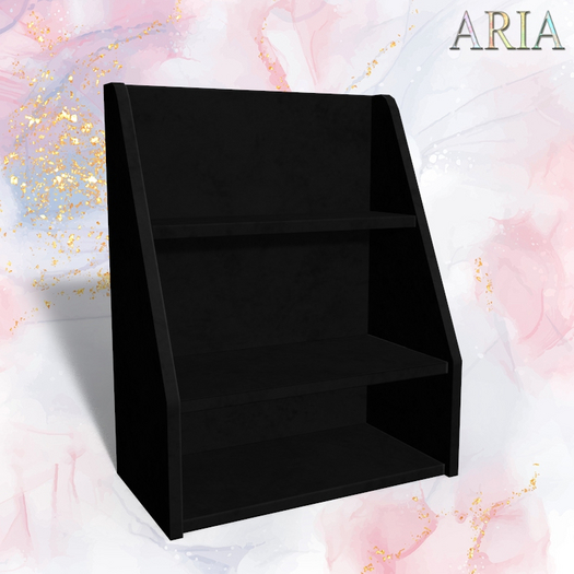 Black Storage Shelf