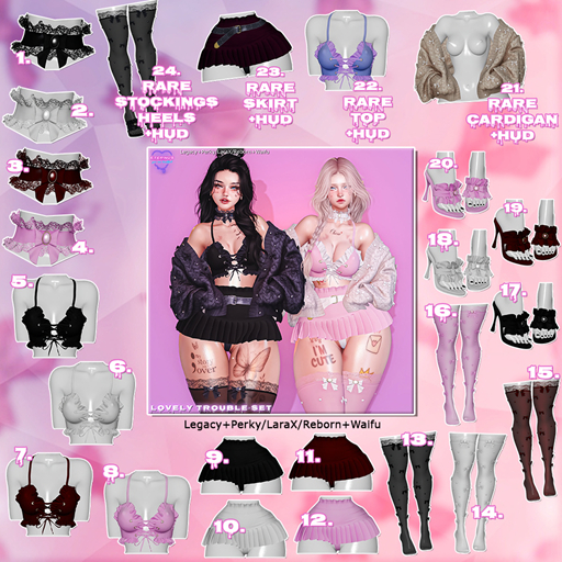 10. [Eternus] Lovely Trouble Set (LaraX)