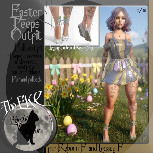 The EKC - Easter Peeps Outfit Set Reborn & Legacy (add)