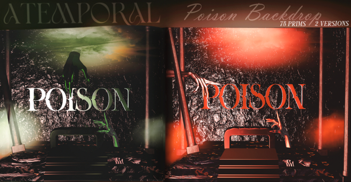 Atemporal - Poison Backdrop