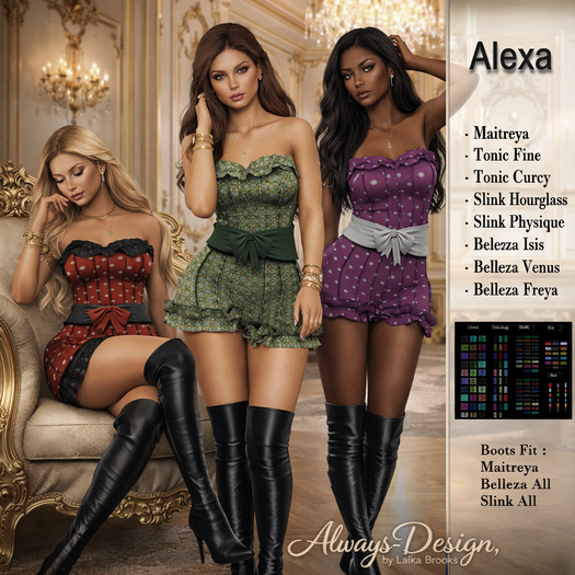 Always Design*Alexa Complete outfit