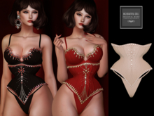 GIANNA CREAM Maitreya LaraX Corset Ebody Corset Waifu Corset Legacy Perky Corset