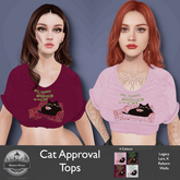 Mostyn St - Cat Approval Tops