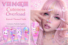 VENGE - Stiletto Nail LITE  -  'Cuteness Overload'  