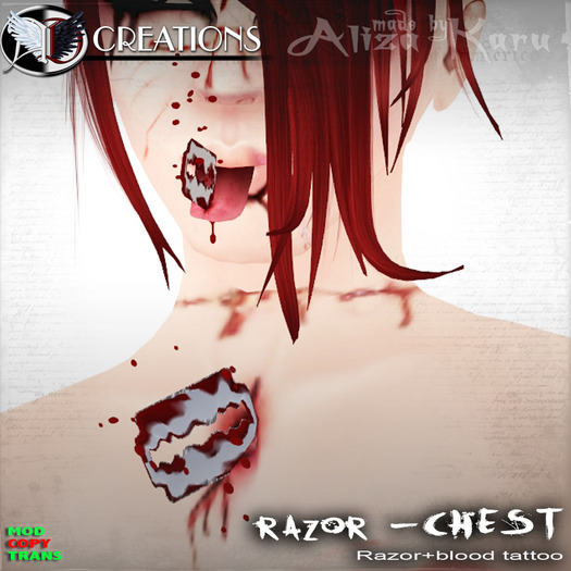 [Aliza Karu] Razor blood - chest 80