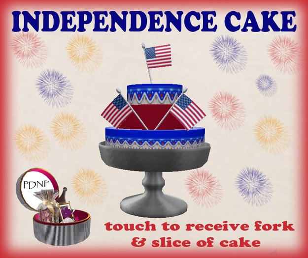 PDN: INDEPENDENCE CAKE BX