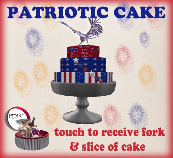PDN: INDEPENDENCE CAKE BX