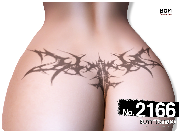 (Butt Tattoo) No.2166