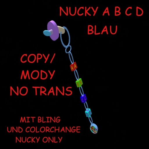 nucky A B C D blau box