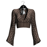 Emery Fusum Top Taupe