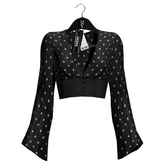 Emery Fusum Top Black