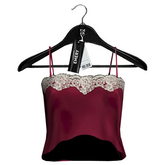 Emery Buendia Top Burgundy
