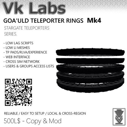 Goa'uld Teleporter Rings Mk4