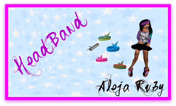 Hair Accessories Box HeadBand Colors Stripes