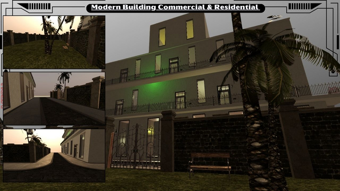 Modern Building Commercial & Residential