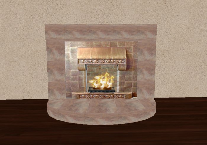 Roman High Class Fireplace - by Drebin Designs,Inc.