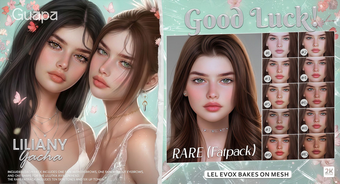 #4 Guapa - Liliany Skin (LELUTKA EVOX) Snow