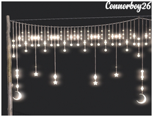 4 ionic : Moon & Stars Light Curtain THE HAPPIEST DAY