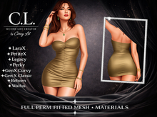 CL Aurora Satin Mini Dress