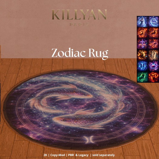 Killyan (add) : Zodiac Rug Gemini