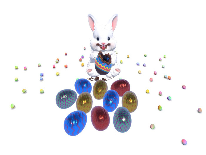Easter Bunny Greedy / Lapin Goulu (BOX)