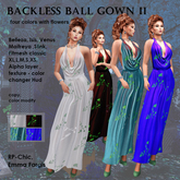 RP-Chic backless Ball gown II with flowers
