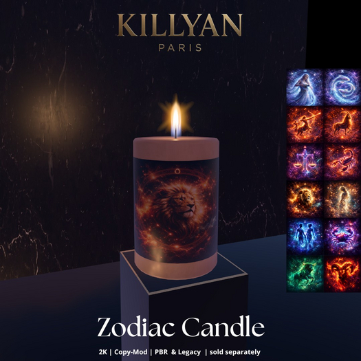 Killyan (add) : Zodiac candles Gemini