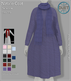 Duet Natalie Coat Periwinkle