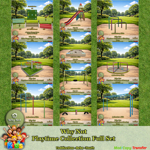 Why Not - Playtime Collection Full Set-Add Me