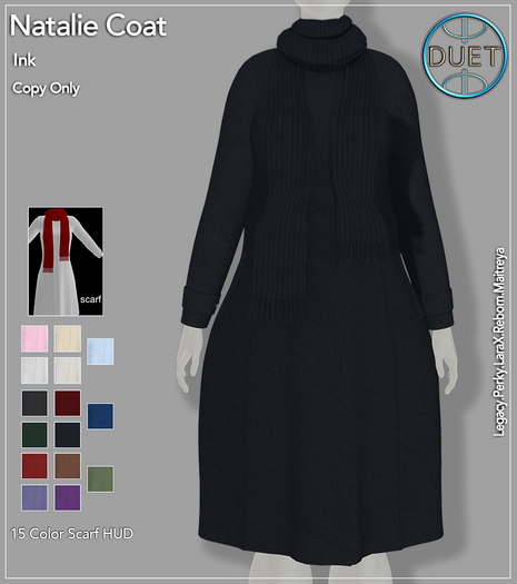 Duet Natalie Coat Ink