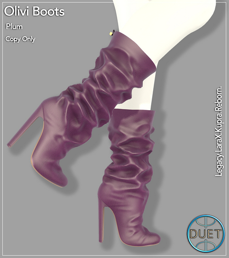 Duet Olivi Boots Plum 