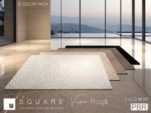 [ SQUARE ] - VESPER Rugs ( PBR ) ( Pack of 5 )