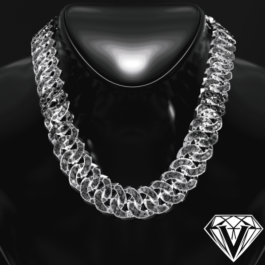 Sharp Edge Silver Cuban