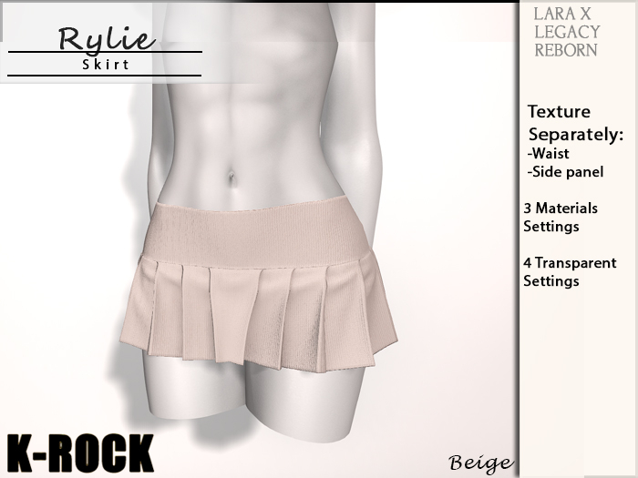 :KR: Rylie Skirt - Beige