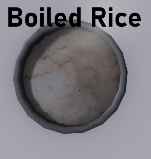 Boiled Rice Full Perm G&S Texture