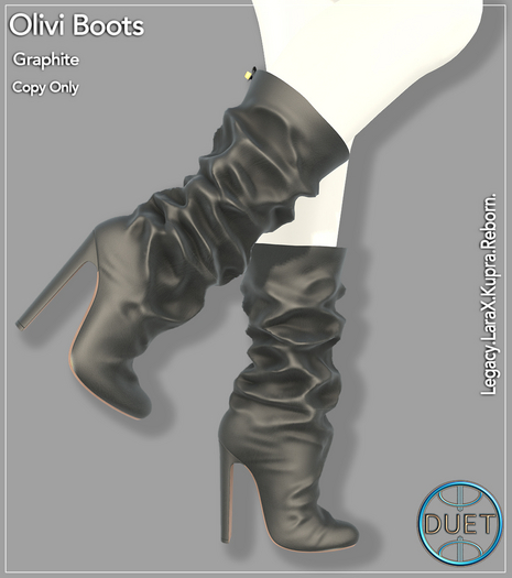 Duet Olivi Boots Graphite 