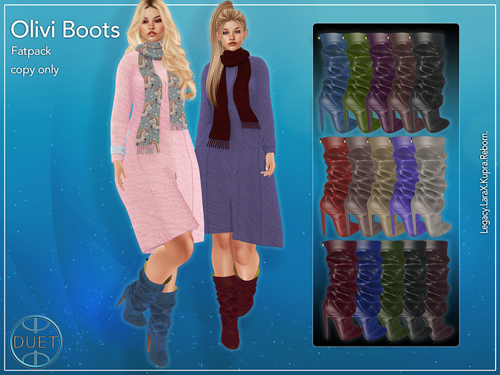 Duet Olivi Boots Fatpack