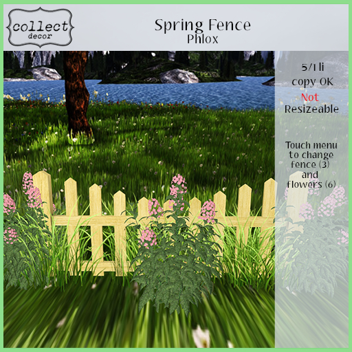 Spring Fence - Phlox - { collect }