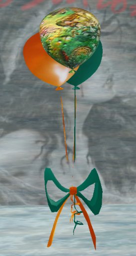 Sculpt Designer Party Balloons - Orange Green