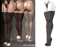 SOJOUR - Veronika stockings - choco