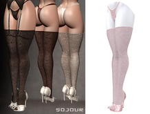 SOJOUR - Veronika stockings - pink