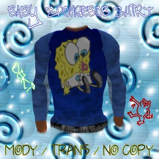 baby spongebob shirt