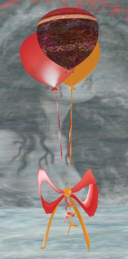 Sculpt Designer Party Balloons - Orange Red