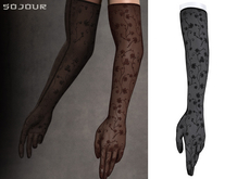 SOJOUR - Veronika gloves - black